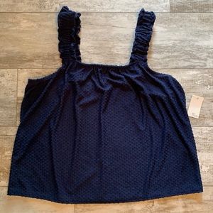 Ava James textured tank top